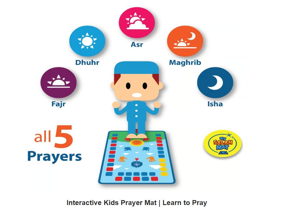 🕌 Educational prayer rug for children 🕌 سجادة صلاة تعليمية للأطفال